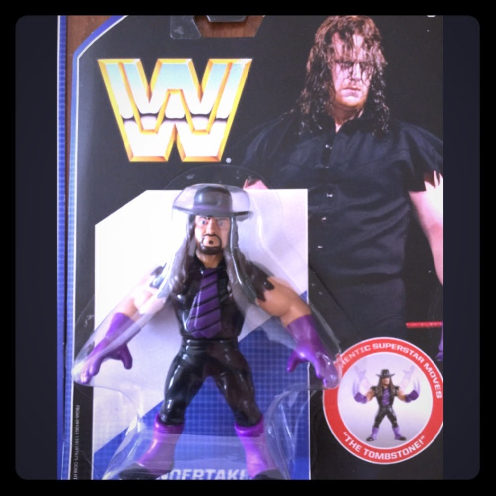 Retro Mattel Wrestling Figure: The Undertaker!!